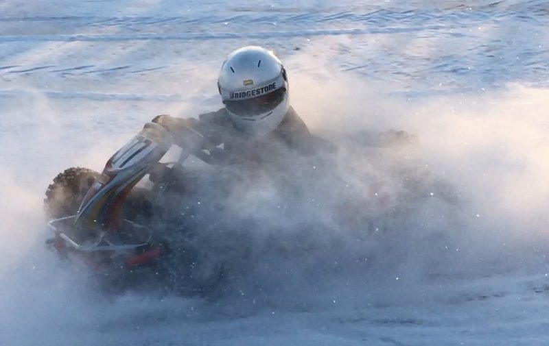 Jäärata-ajoa karting-autolla: 360° käännös, donitseja ja muuta kivaa!